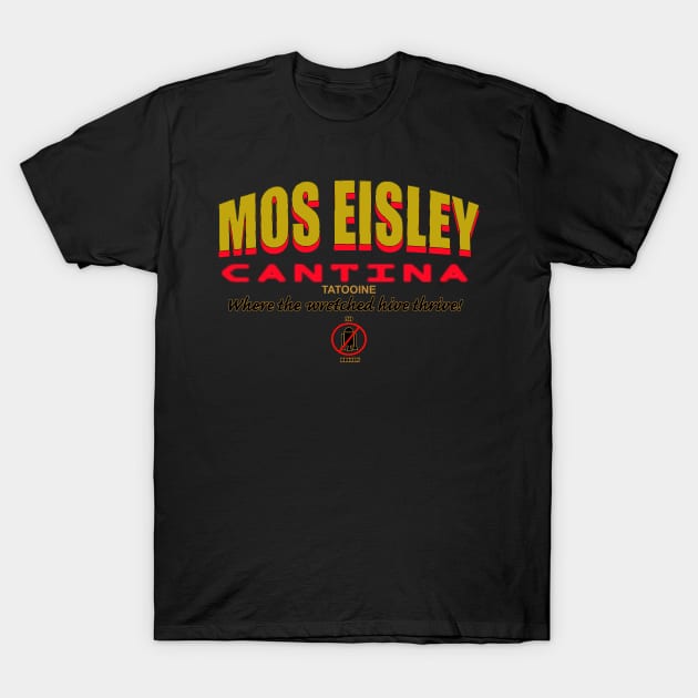 mos eisley T-Shirt by jwviz